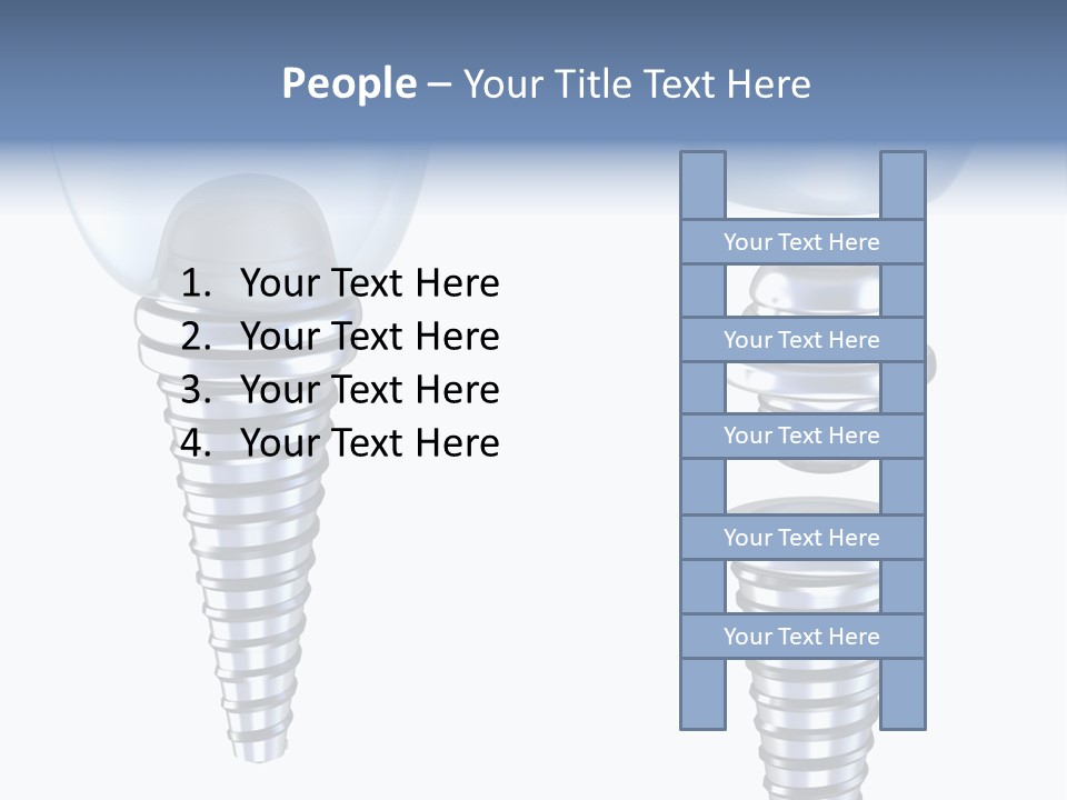 Treatment Pin Metal PowerPoint Template
