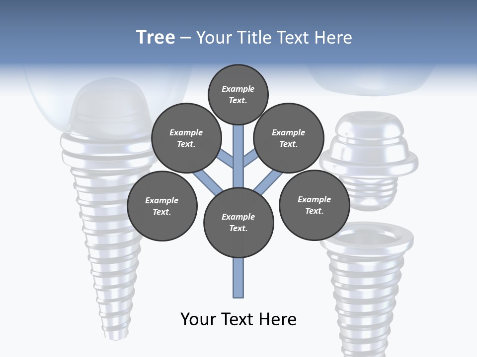 Treatment Pin Metal PowerPoint Template