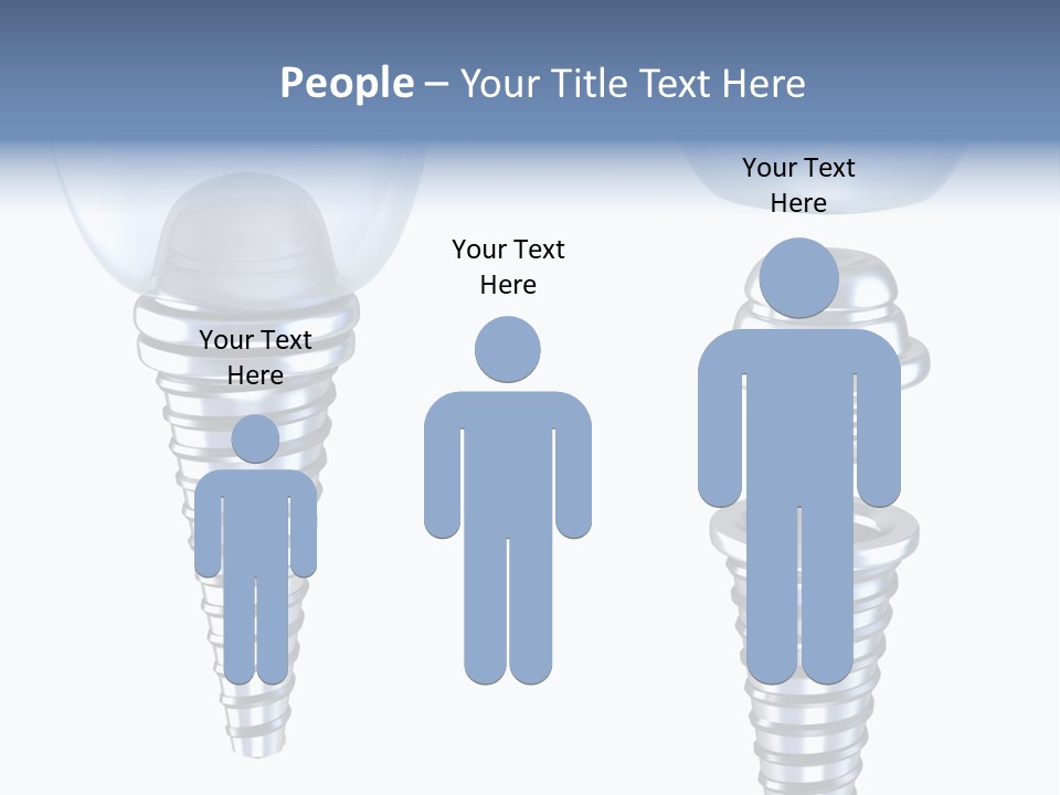 Treatment Pin Metal PowerPoint Template