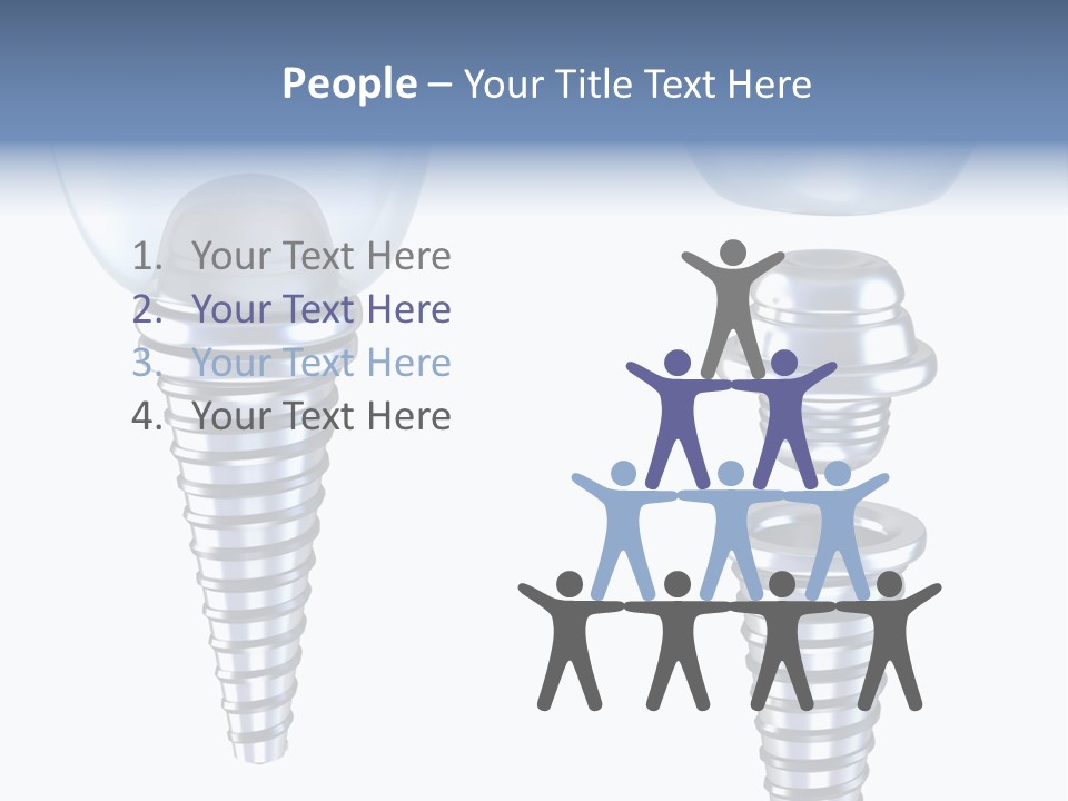 Treatment Pin Metal PowerPoint Template