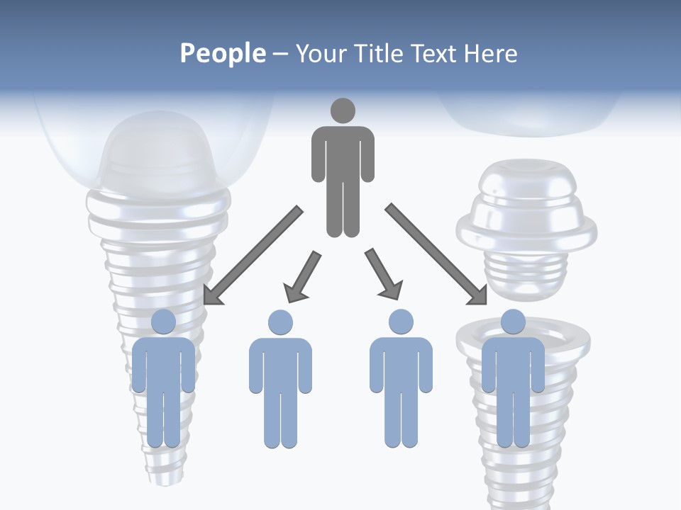 Treatment Pin Metal PowerPoint Template