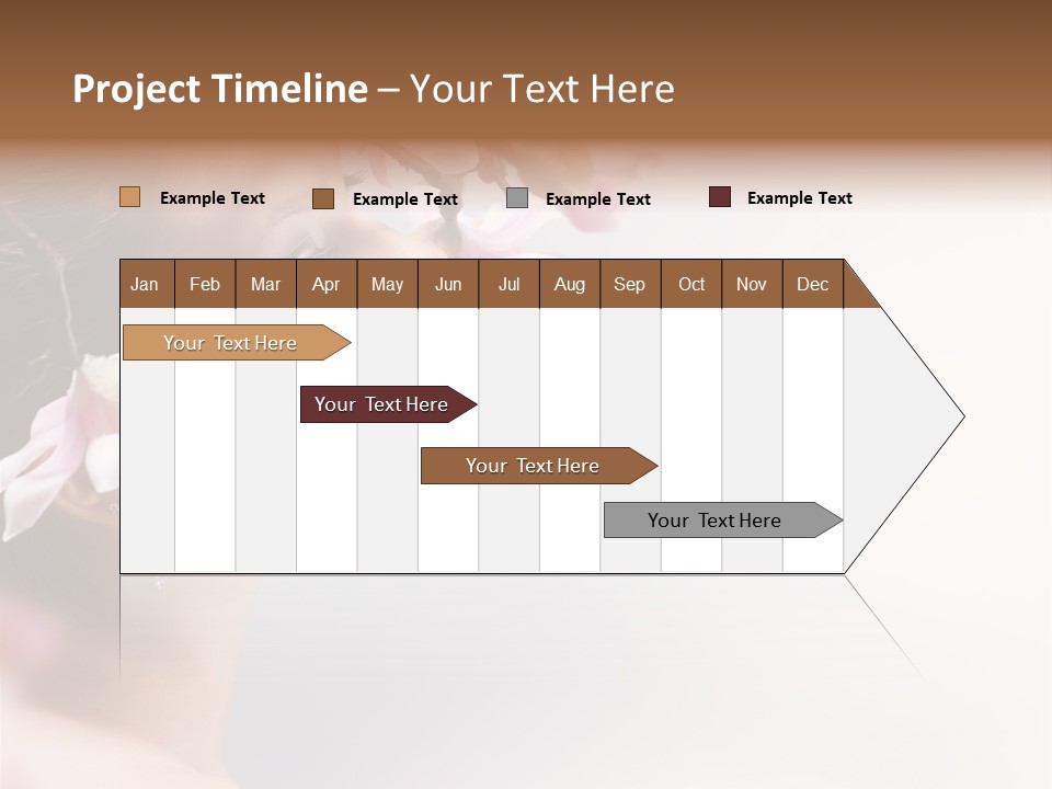 Health Natural Girl PowerPoint Template
