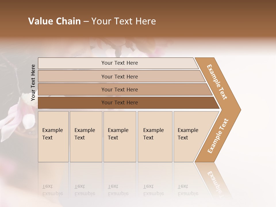 Health Natural Girl PowerPoint Template