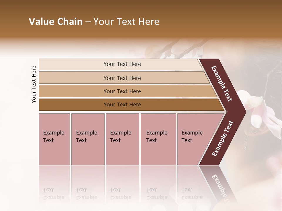 Healthy Caucasian Expression PowerPoint Template