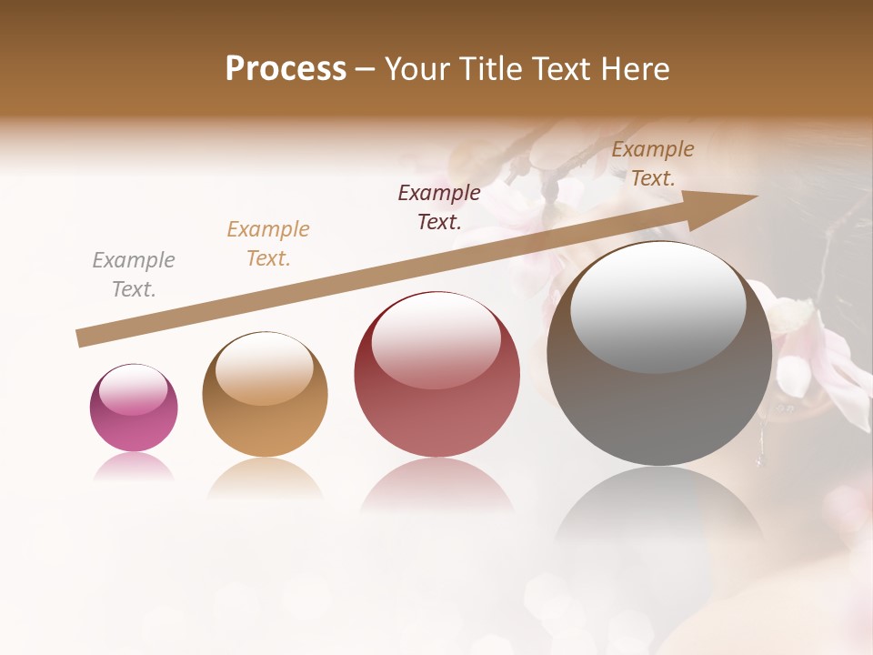 Healthy Caucasian Expression PowerPoint Template