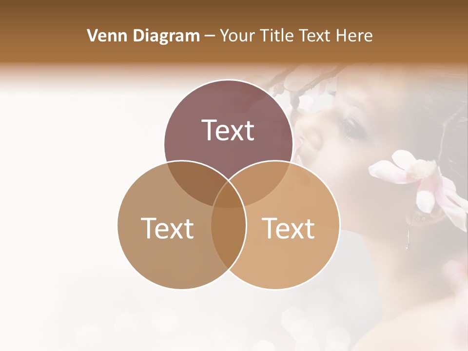 Healthy Caucasian Expression PowerPoint Template