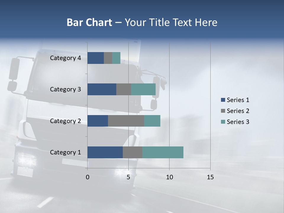Toll Transport Itinerary PowerPoint Template