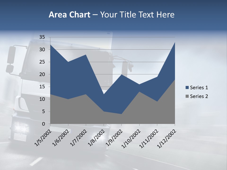 Toll Transport Itinerary PowerPoint Template