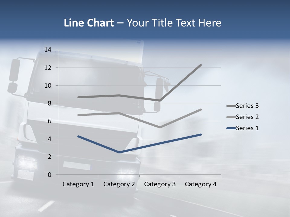 Toll Transport Itinerary PowerPoint Template