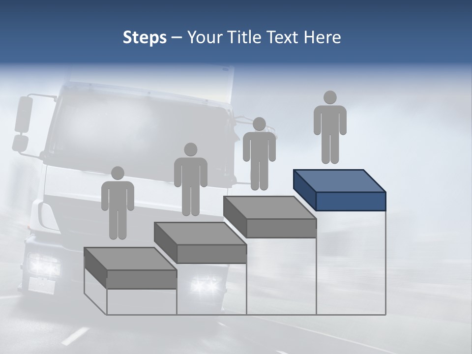 Toll Transport Itinerary PowerPoint Template