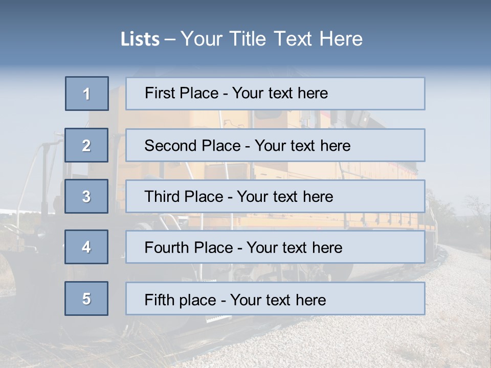 Metallic White Engine PowerPoint Template