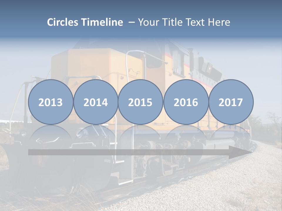 Metallic White Engine PowerPoint Template