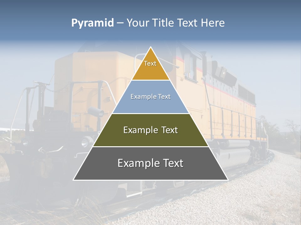 Metallic White Engine PowerPoint Template