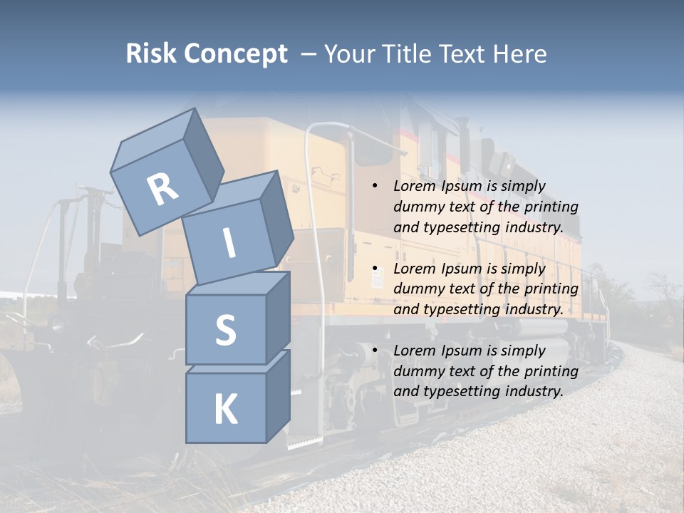 Metallic White Engine PowerPoint Template