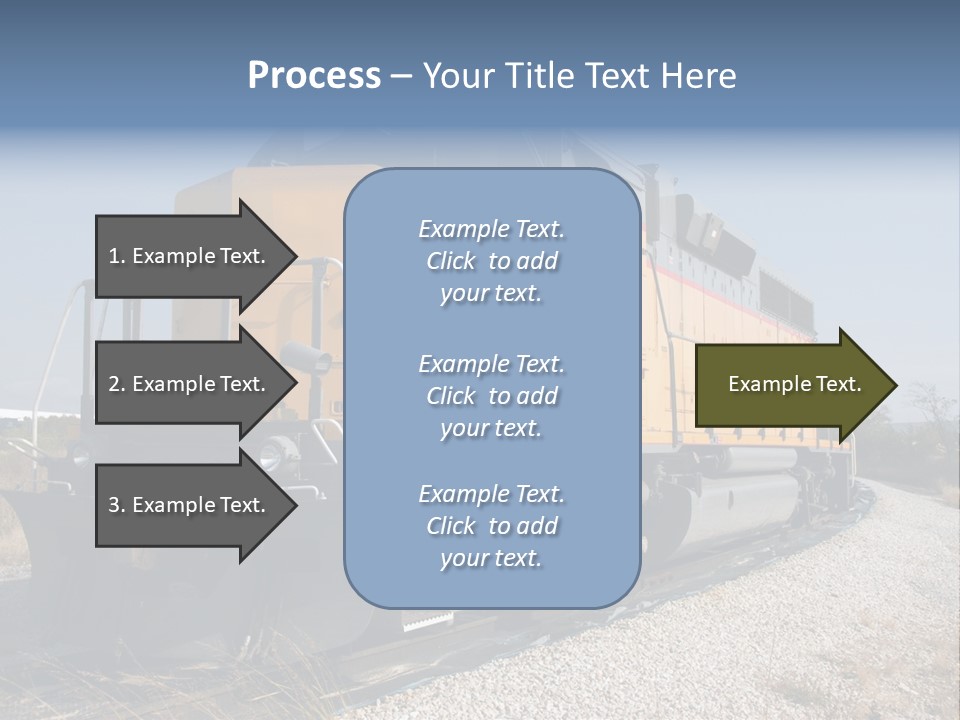 Metallic White Engine PowerPoint Template