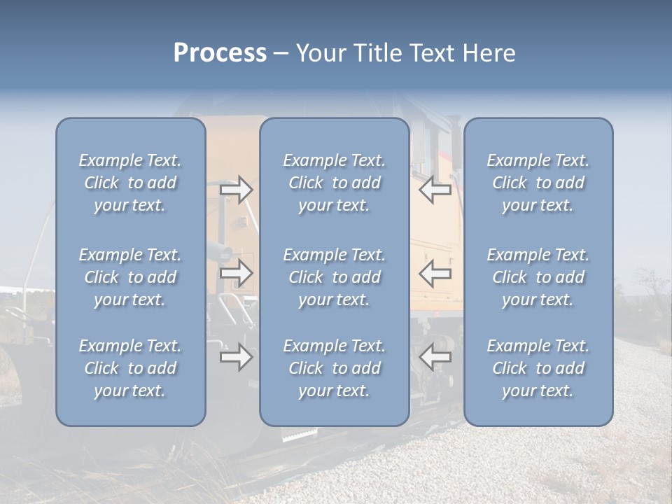 Metallic White Engine PowerPoint Template