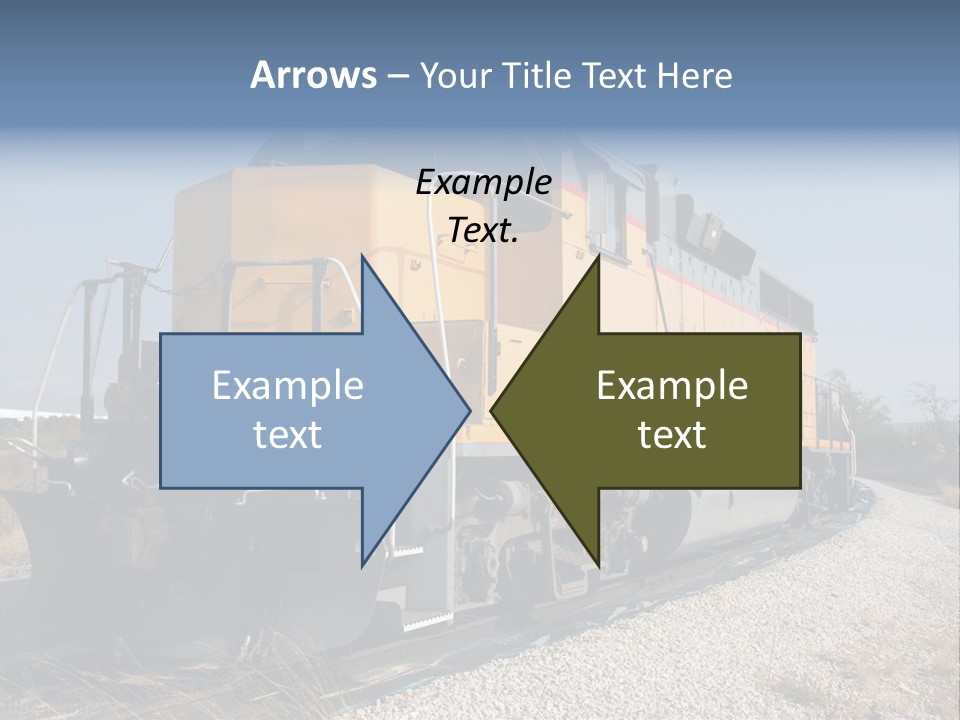 Metallic White Engine PowerPoint Template