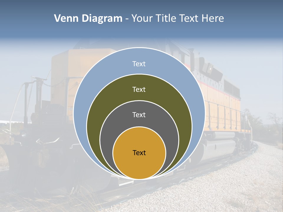 Metallic White Engine PowerPoint Template