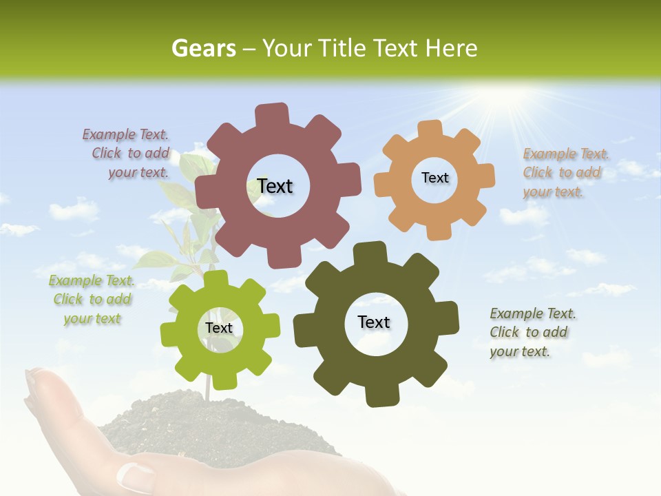 Environment Small Expand PowerPoint Template