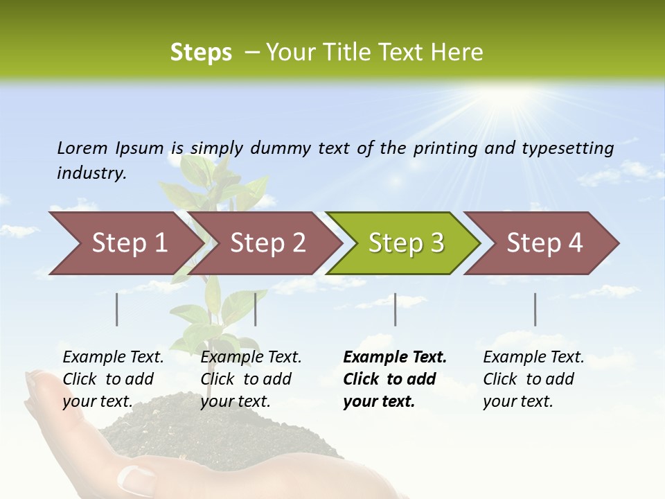 Environment Small Expand PowerPoint Template