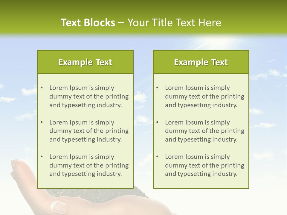 Environment Small Expand PowerPoint Template