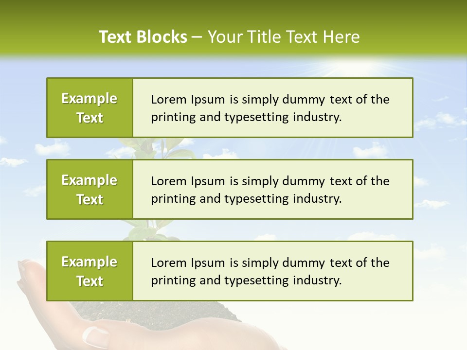 Environment Small Expand PowerPoint Template