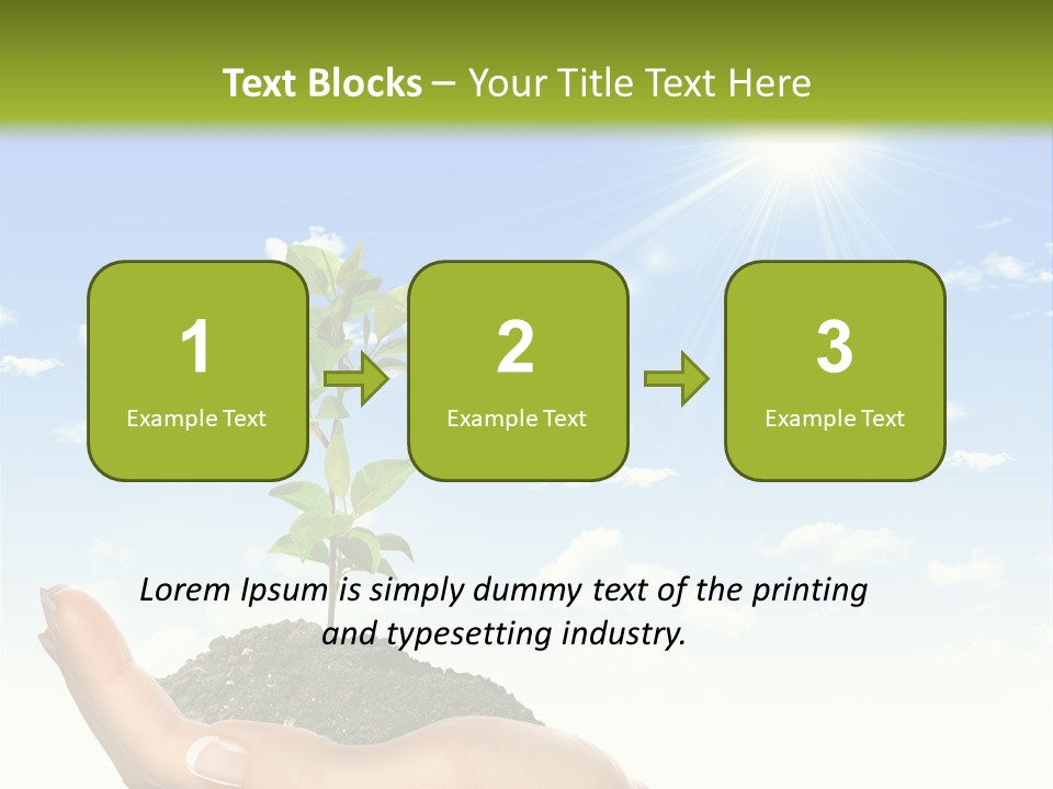 Environment Small Expand PowerPoint Template