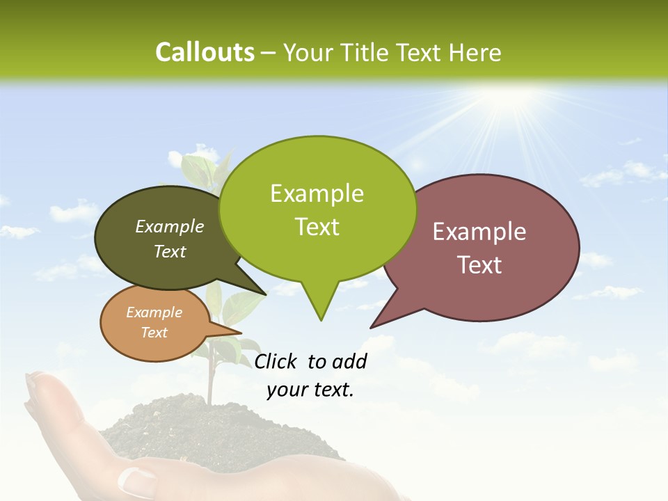 Environment Small Expand PowerPoint Template