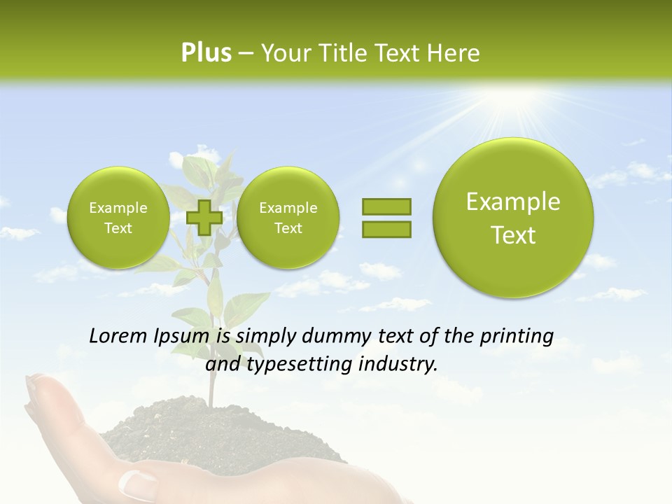 Environment Small Expand PowerPoint Template