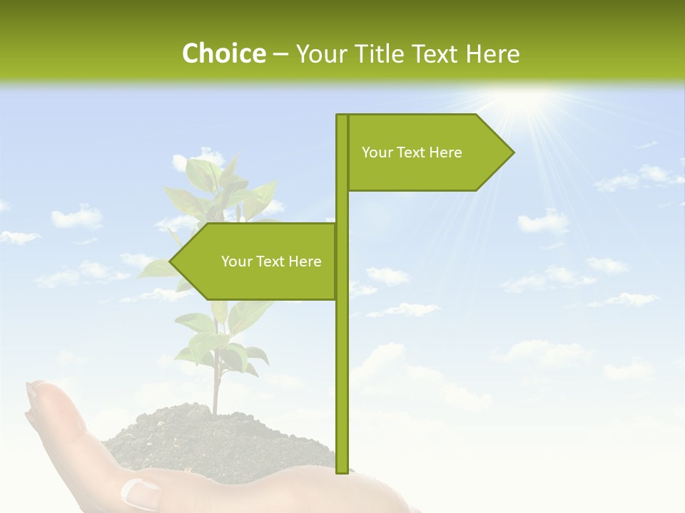 Environment Small Expand PowerPoint Template