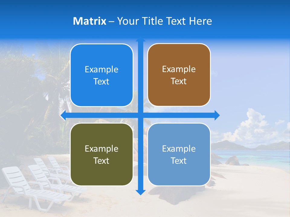 Surf Seychelles Stone PowerPoint Template