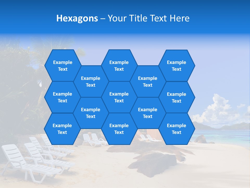 Surf Seychelles Stone PowerPoint Template