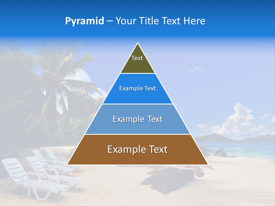 Surf Seychelles Stone PowerPoint Template