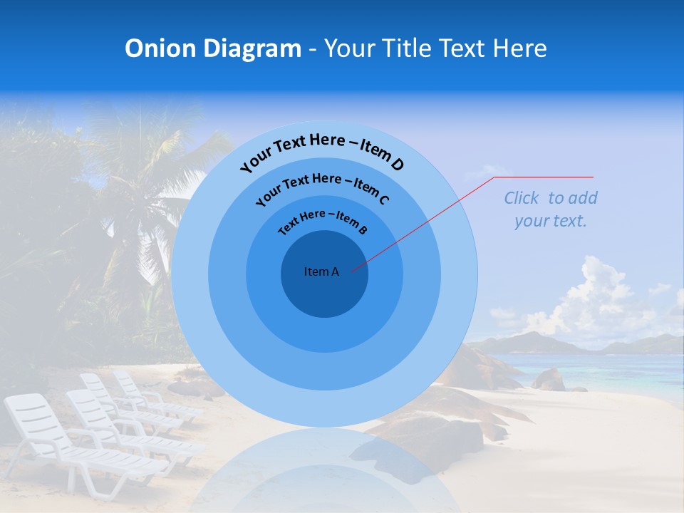 Surf Seychelles Stone PowerPoint Template