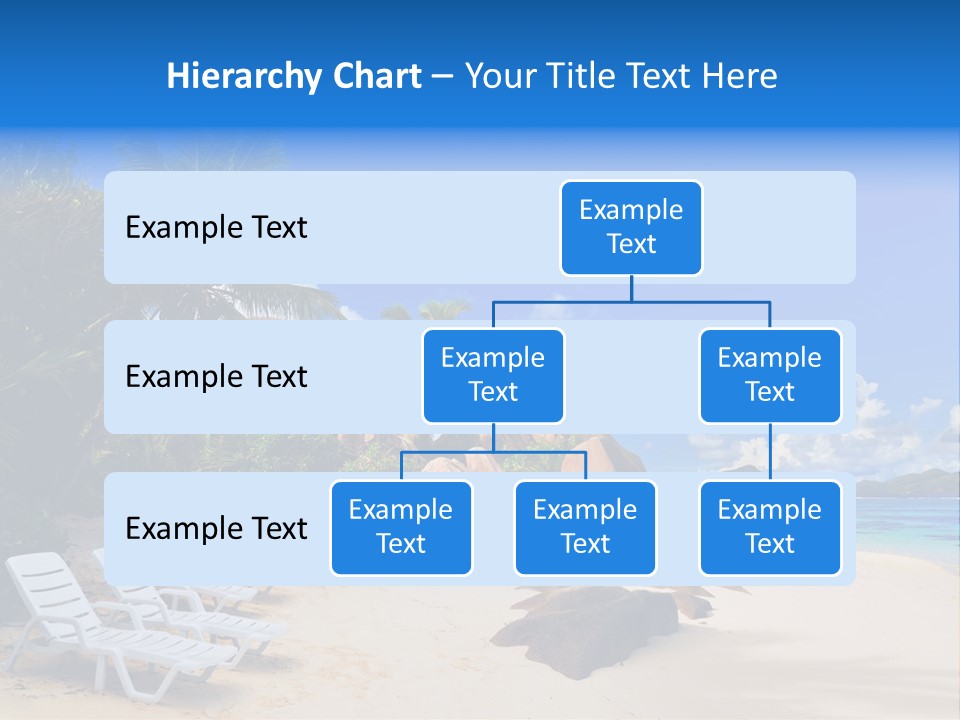Surf Seychelles Stone PowerPoint Template