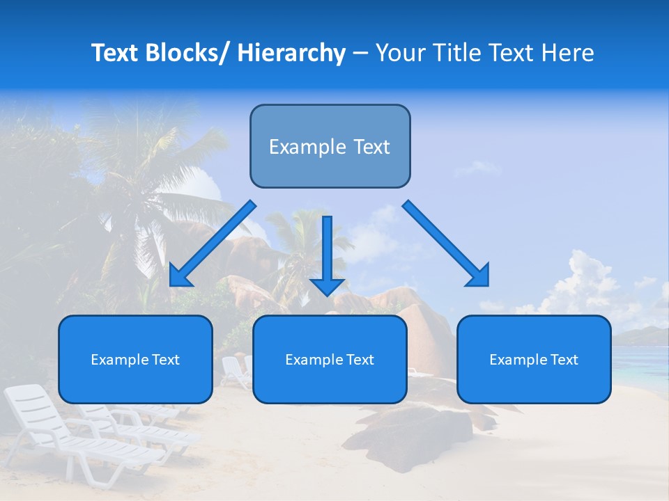 Surf Seychelles Stone PowerPoint Template