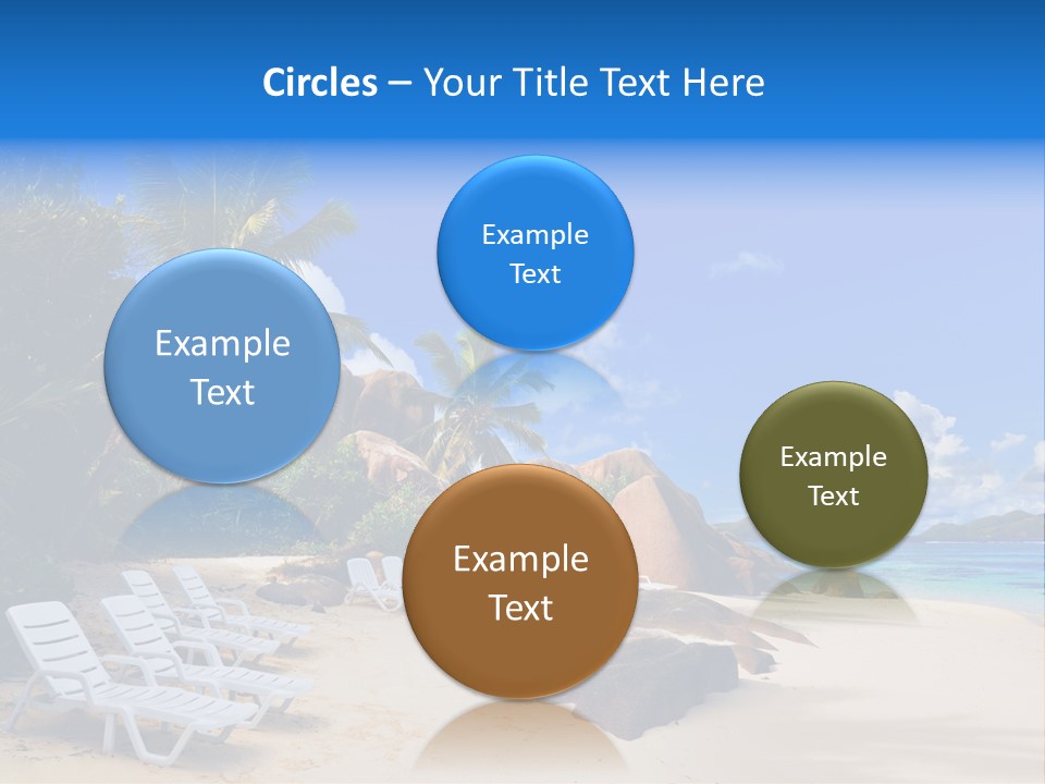 Surf Seychelles Stone PowerPoint Template