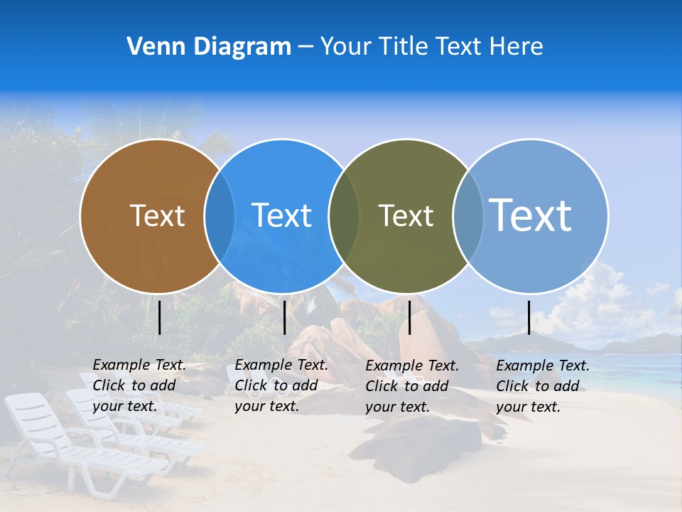 Surf Seychelles Stone PowerPoint Template
