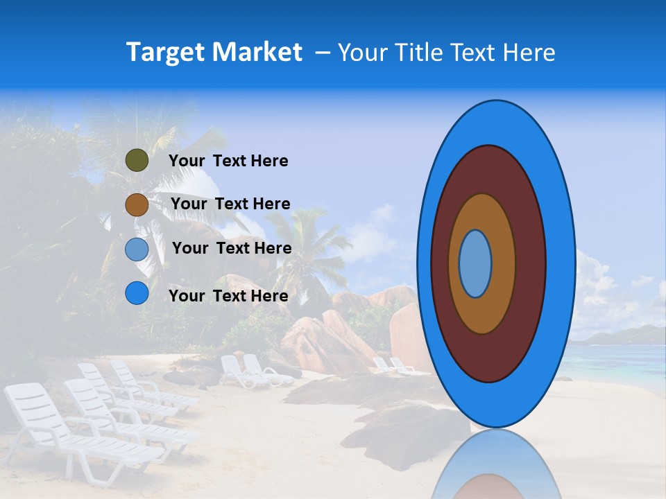Surf Seychelles Stone PowerPoint Template