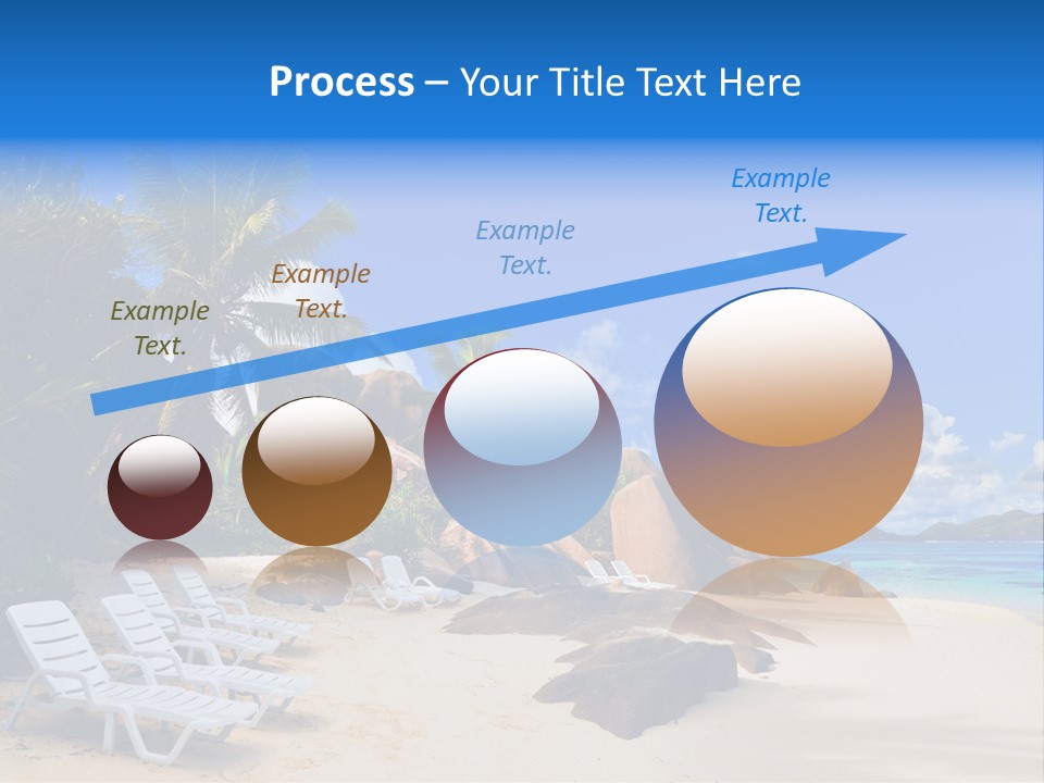 Surf Seychelles Stone PowerPoint Template