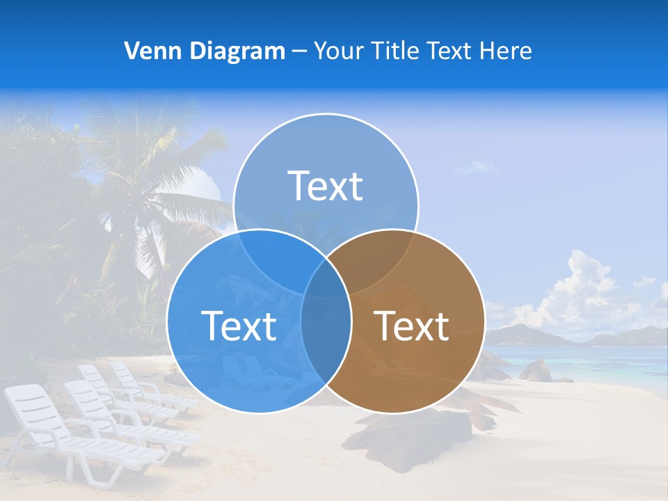 Surf Seychelles Stone PowerPoint Template