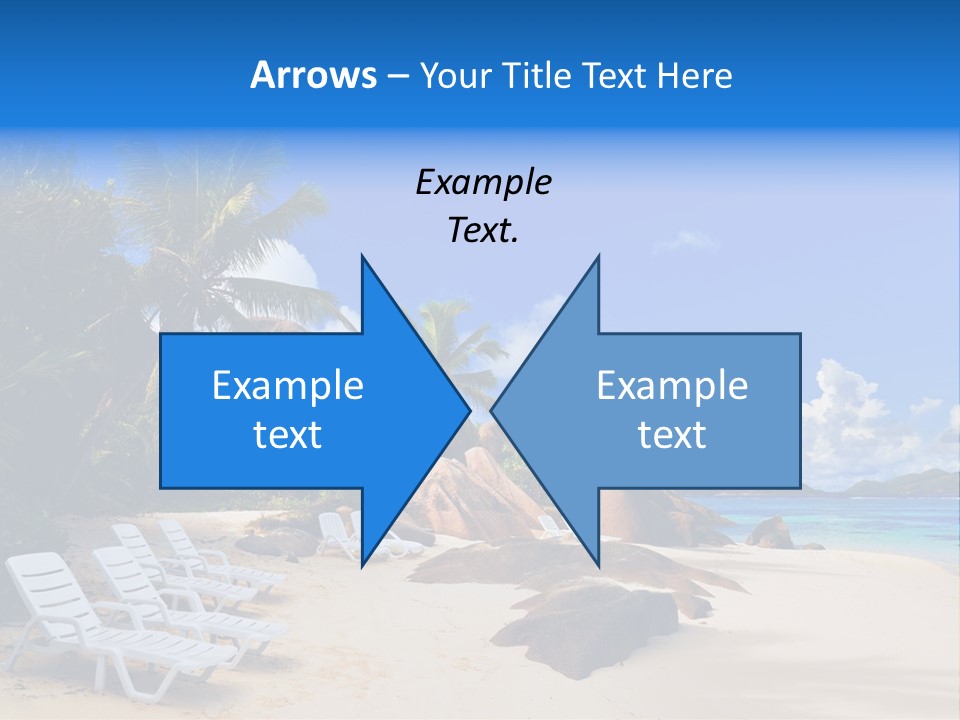 Surf Seychelles Stone PowerPoint Template