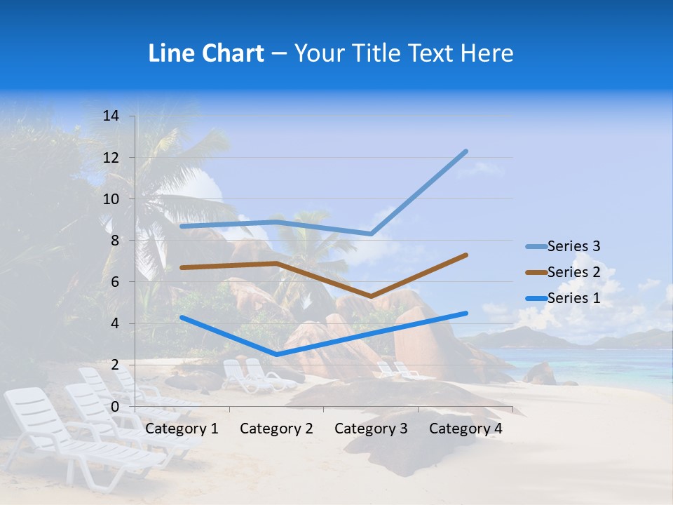 Surf Seychelles Stone PowerPoint Template