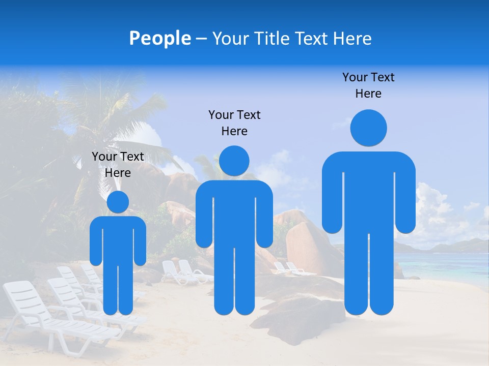 Surf Seychelles Stone PowerPoint Template