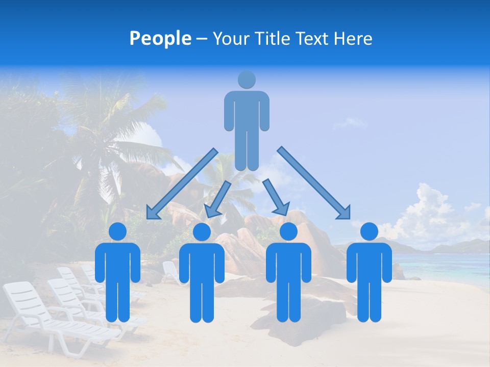 Surf Seychelles Stone PowerPoint Template