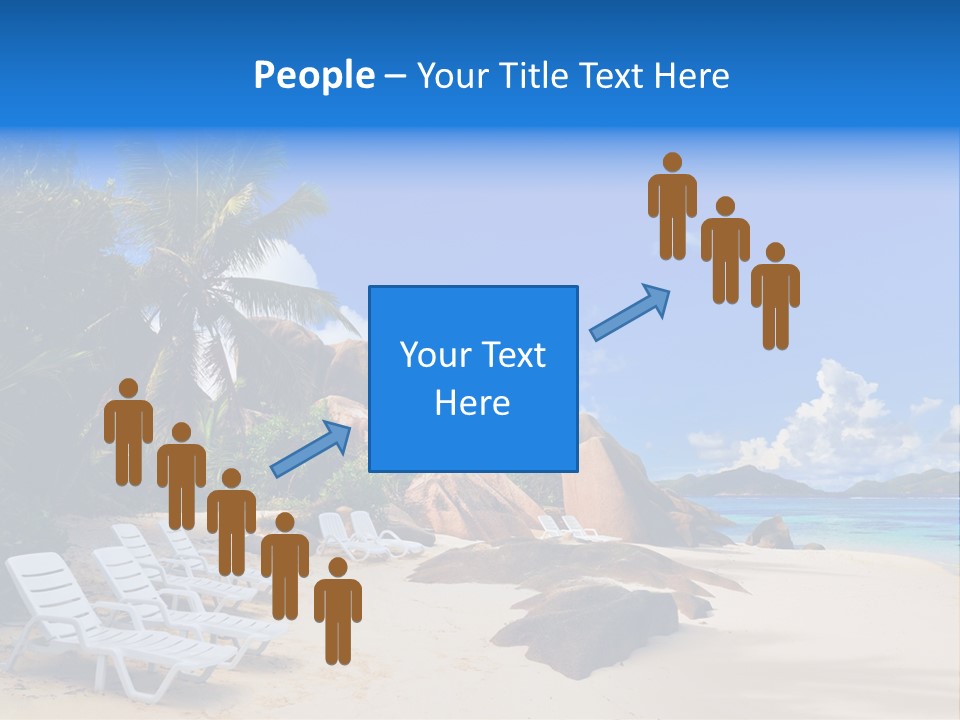 Surf Seychelles Stone PowerPoint Template