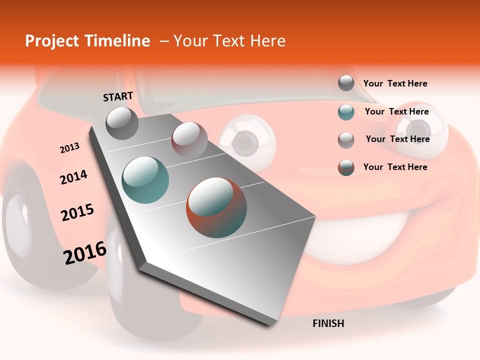 Great Roll Traffic PowerPoint Template