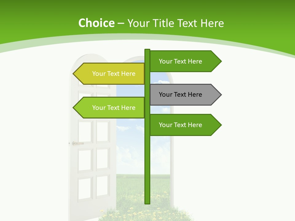 Sexy Face Pretty PowerPoint Template