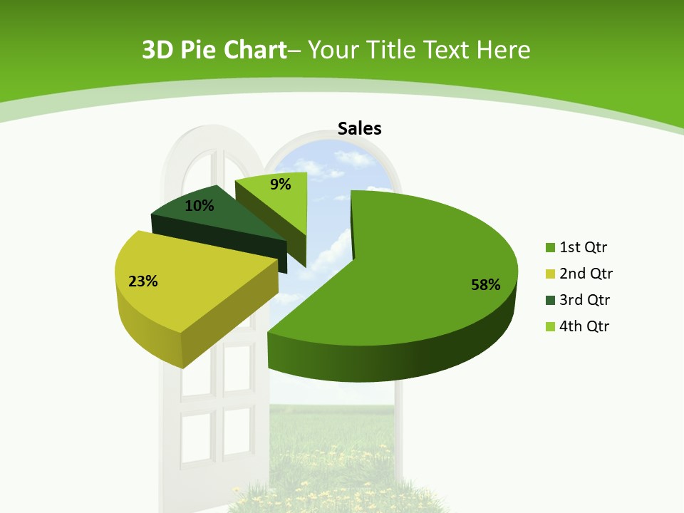 Sexy Face Pretty PowerPoint Template