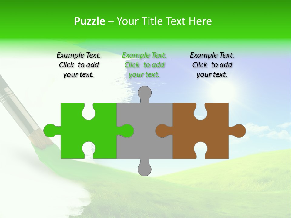 Colour Nature Picture PowerPoint Template